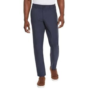 NEW Marc New York Andrew Marc Men's 30x29 Navy Blue Commuter Pants Slim Fit